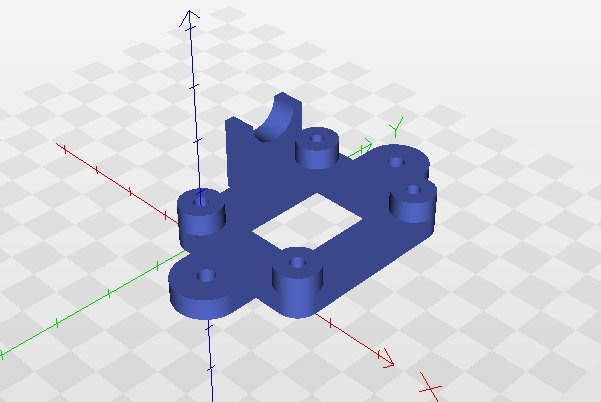 WiFly Mounting plate